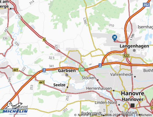 MICHELIN Berenbostel map - ViaMichelin