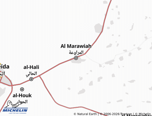 Mappa MICHELIN al-Murawa'ah - ViaMichelin