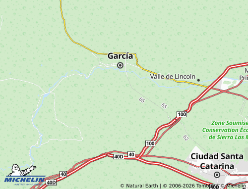 Mappa MICHELIN Sierra Real Tercer Sector - ViaMichelin