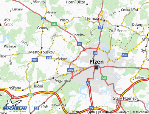 Mappa MICHELIN Radčice - ViaMichelin