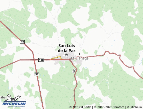 Mappa MICHELIN Ojo de Agua - ViaMichelin
