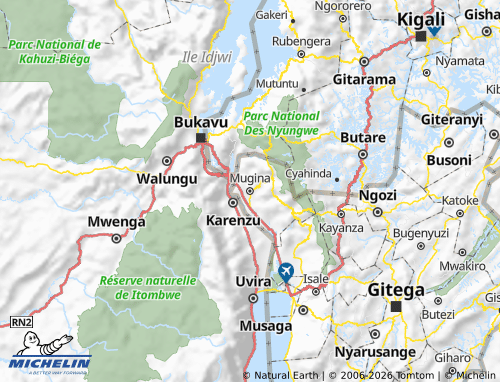 Mapa MICHELIN Mugina - ViaMichelin