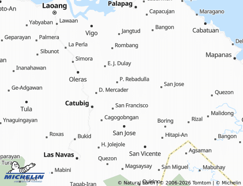 MICHELIN Manering map - ViaMichelin