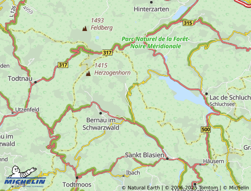 MICHELIN Vorderdorf map - ViaMichelin