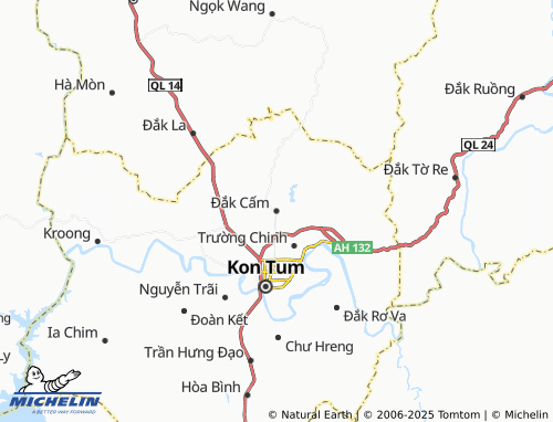 Carte MICHELIN Đắk Cấm - ViaMichelin
