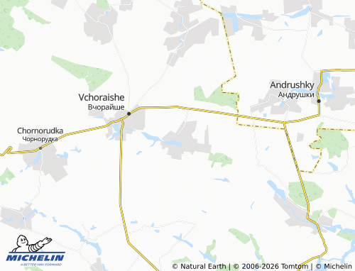 Mapa MICHELIN Shpychyntsi - ViaMichelin