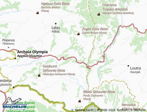 Carte MICHELIN Vasilaki - ViaMichelin