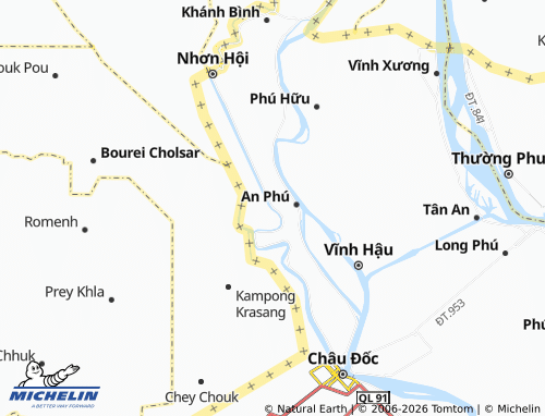 Mapa MICHELIN Phú Hội - ViaMichelin