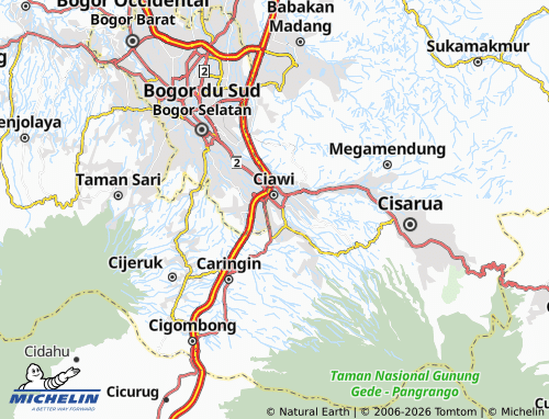 MICHELIN Banjar Waru map - ViaMichelin