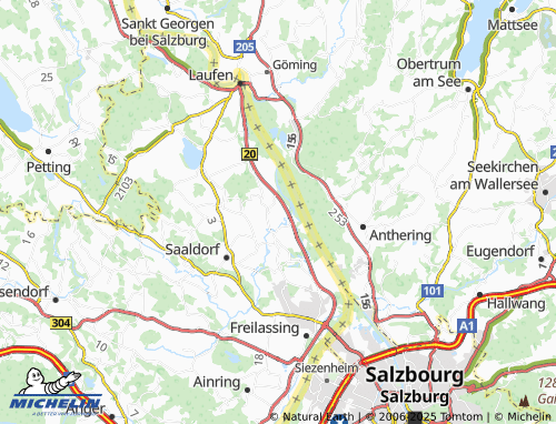 Carte MICHELIN Spitz - ViaMichelin
