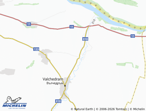 Mappa MICHELIN Botevo - ViaMichelin