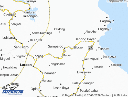 Mappa MICHELIN San Roque - ViaMichelin