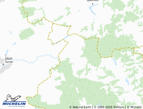 Carte MICHELIN Nevar' - ViaMichelin