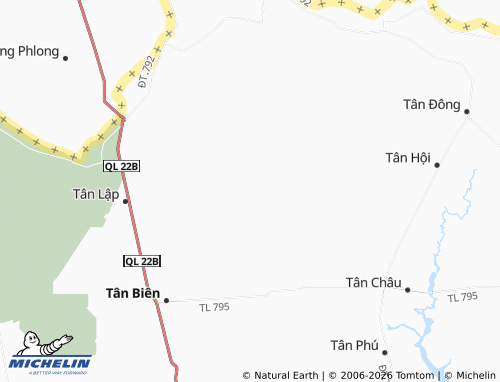 Mapa MICHELIN Thạnh Bắc - ViaMichelin