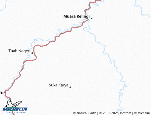 MICHELIN Air Beliti map - ViaMichelin