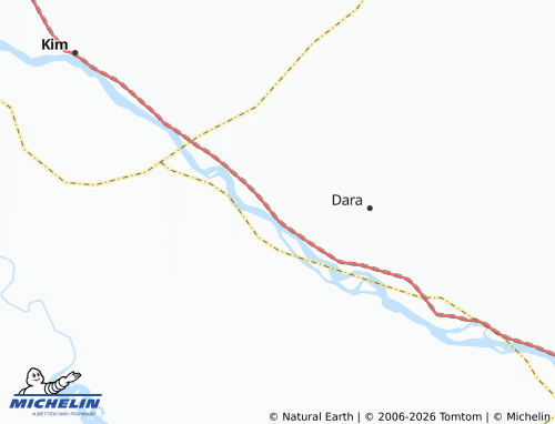 Mappa MICHELIN Messéré - ViaMichelin