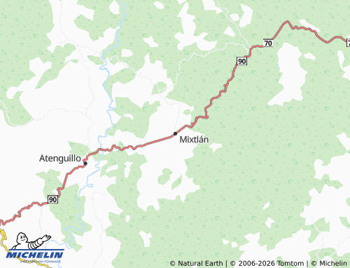 Mappa MICHELIN Mixtlán - ViaMichelin