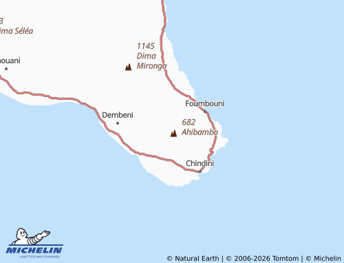 MICHELIN Simboussa map - ViaMichelin