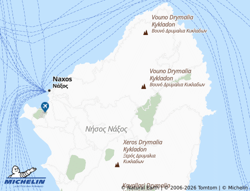 Carte MICHELIN Kinidaros - ViaMichelin