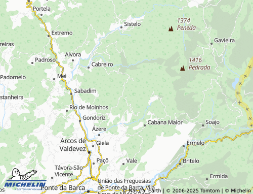 MICHELIN Oucias map - ViaMichelin