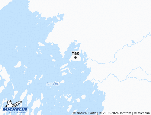 MICHELIN-Landkarte Yao - ViaMichelin