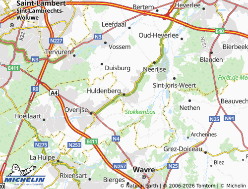 Mappa MICHELIN Huldenberg - ViaMichelin