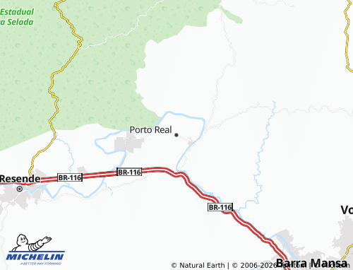 Mapa MICHELIN Porto Real - ViaMichelin