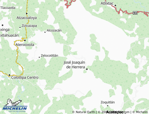 Mapa MICHELIN Chichicapa - ViaMichelin