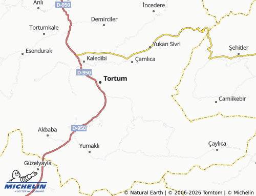 MICHELIN Kireçli map - ViaMichelin