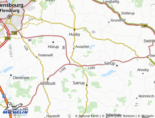 MICHELIN Ausackerholz map - ViaMichelin