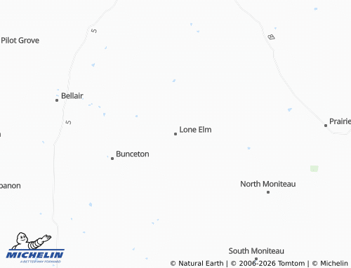 Mapa MICHELIN Lone Elm - ViaMichelin