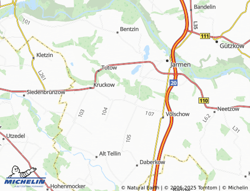 Mapa MICHELIN Unnode - ViaMichelin