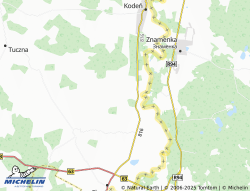 Mapa MICHELIN Zabłocie-Kolonia - ViaMichelin