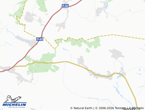 Mapa MICHELIN Shyly - ViaMichelin