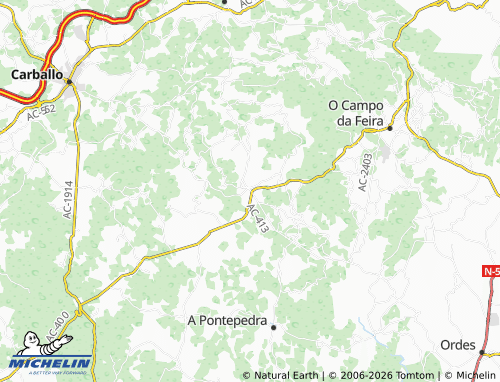 Mapa MICHELIN Silva - ViaMichelin