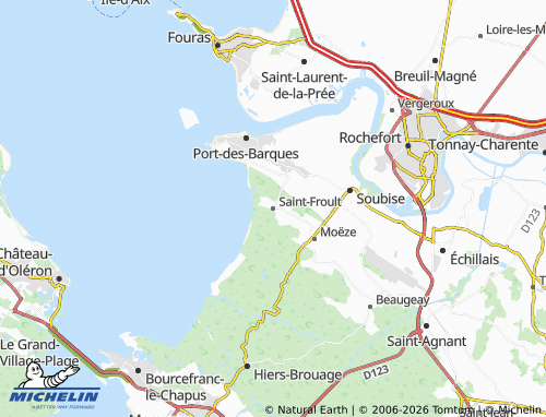 Mapa MICHELIN Saint-Froult - ViaMichelin
