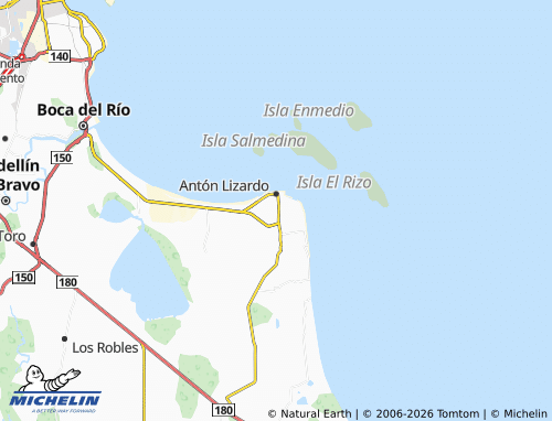 Mapa MICHELIN Naútico - ViaMichelin