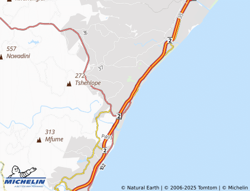MICHELIN Doon Heights map - ViaMichelin