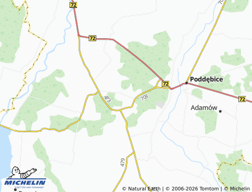MICHELIN Nowa Wieś map - ViaMichelin
