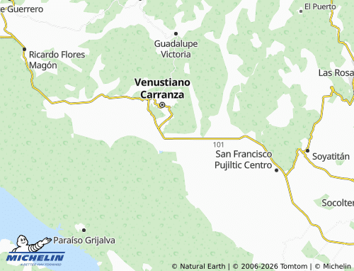 Mappa MICHELIN San Pedro el Puy - ViaMichelin
