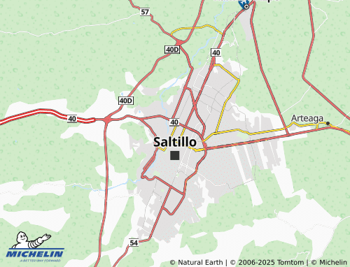 MICHELIN Jardines del Valle map - ViaMichelin