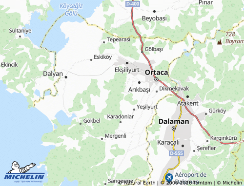 Mappa MICHELIN Dereköy - ViaMichelin