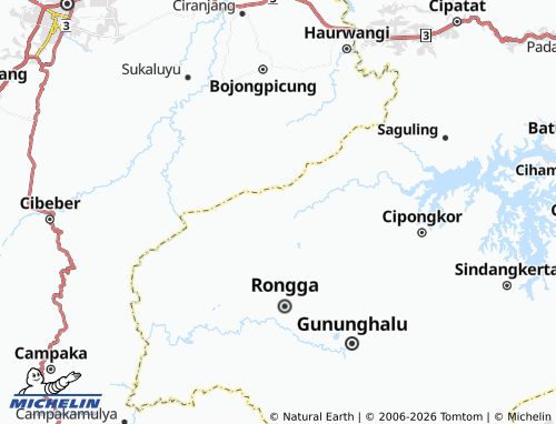Mapa MICHELIN Sukaresmi - ViaMichelin