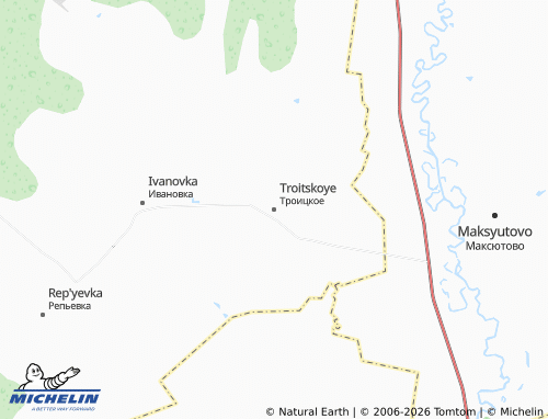 MICHELIN-Landkarte Troitskoye - ViaMichelin