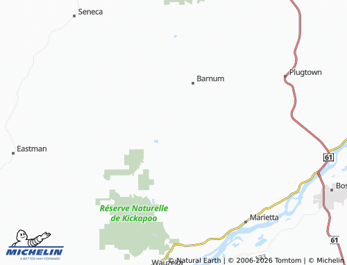 Carte MICHELIN Steuben - ViaMichelin