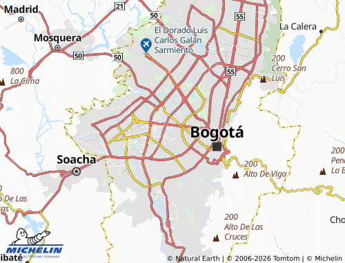 Mappa MICHELIN Colón - ViaMichelin