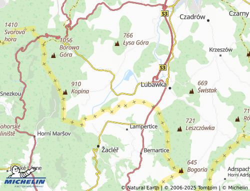 MICHELIN Szczepanów map - ViaMichelin