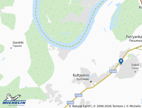 MICHELIN-Landkarte Petrovka - ViaMichelin