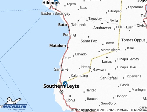Mapa MICHELIN Elevado - ViaMichelin