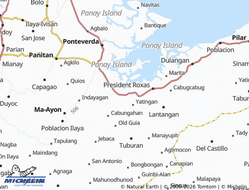 MICHELIN Binuntucan map - ViaMichelin